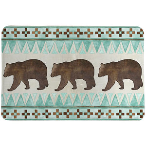 Buffalo Lodge Bear Memory Foam Rug