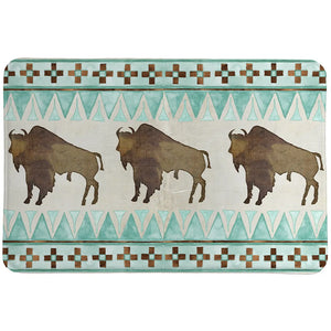 Buffalo Lodge Trio Memory Foam Rug