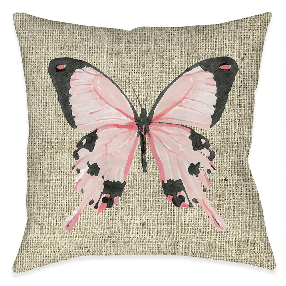 Butterfly Beauty Outdoor Decorative Pillow