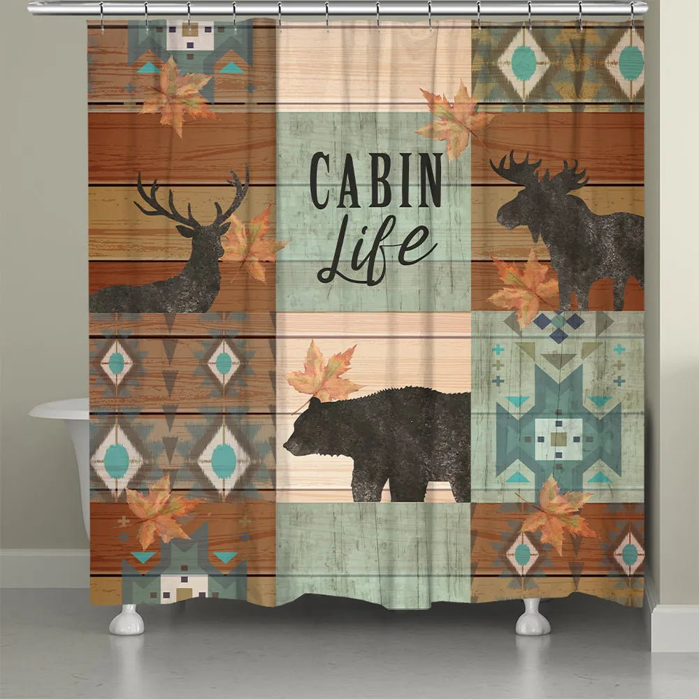 CabinLife Shower Curtain