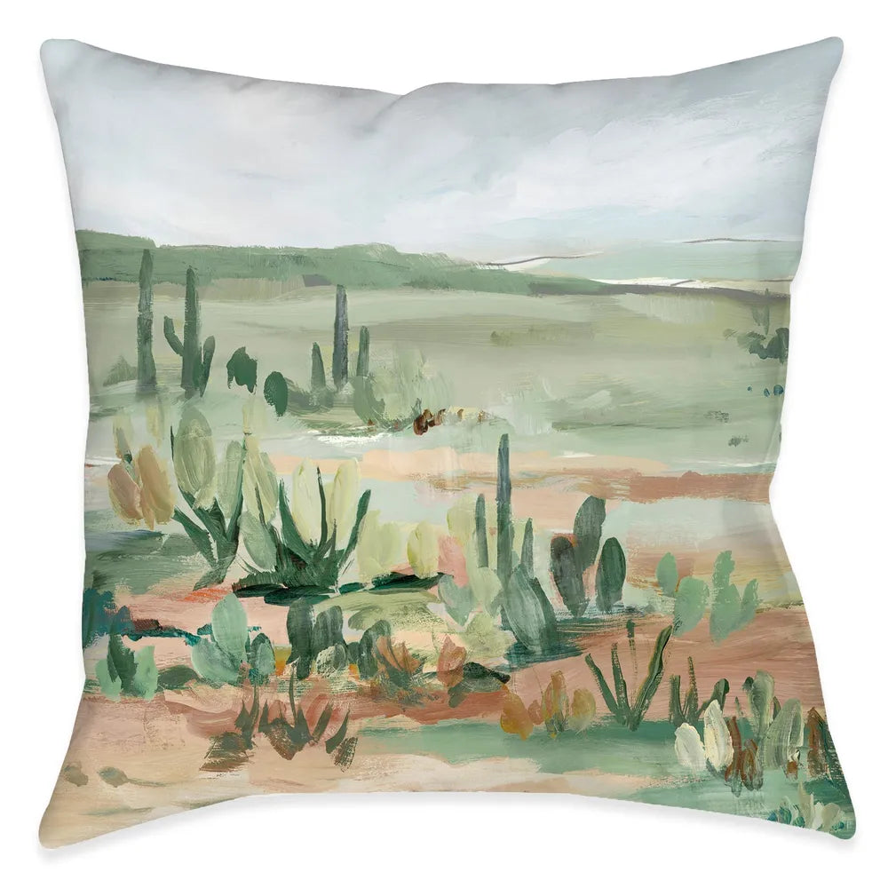 Cactus Skies Outdoor Decorative Pillow