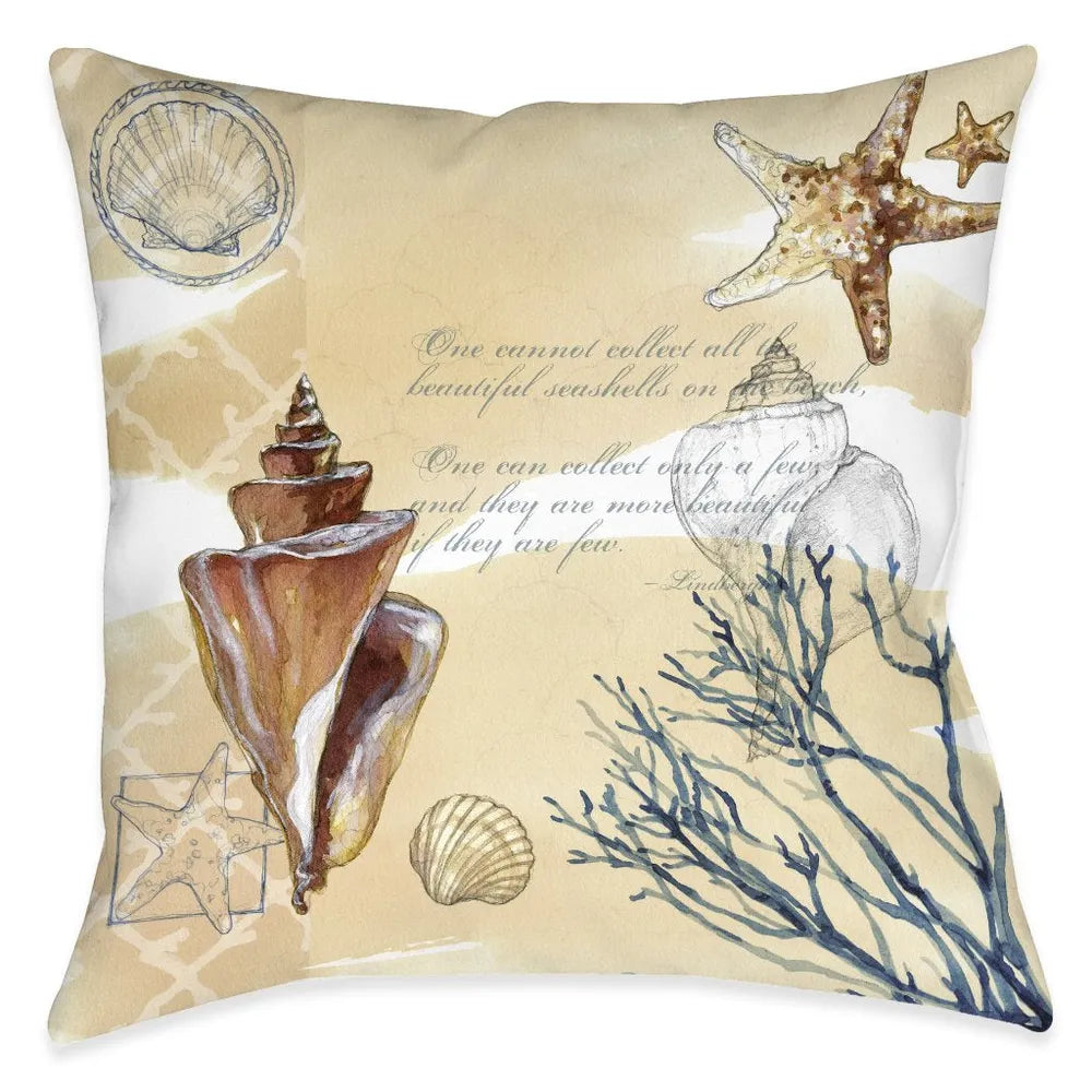 Captiva Coral Outdoor Decorative Pillow