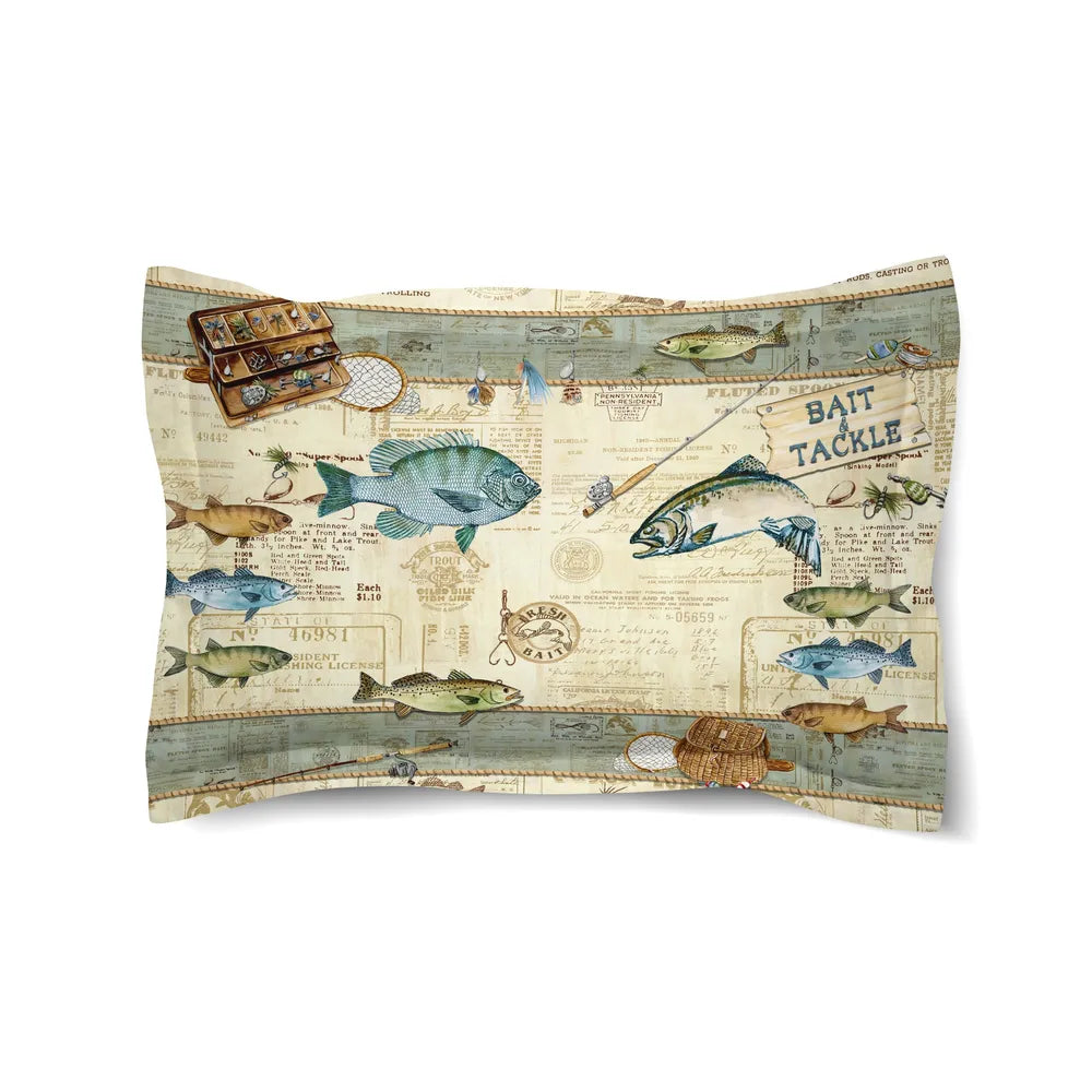 Catch of the Day Comforter Sham
