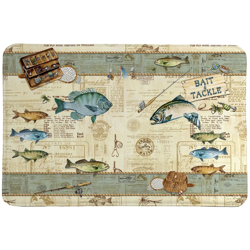 Catch of the Day Memory Foam Rug