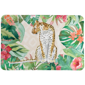 Cheetah in the Jungle Memory Foam Rug