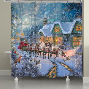 Christmas Magic Shower Curtain