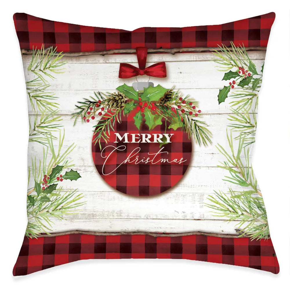 Christmas Ornament Indoor Decorative Pillow