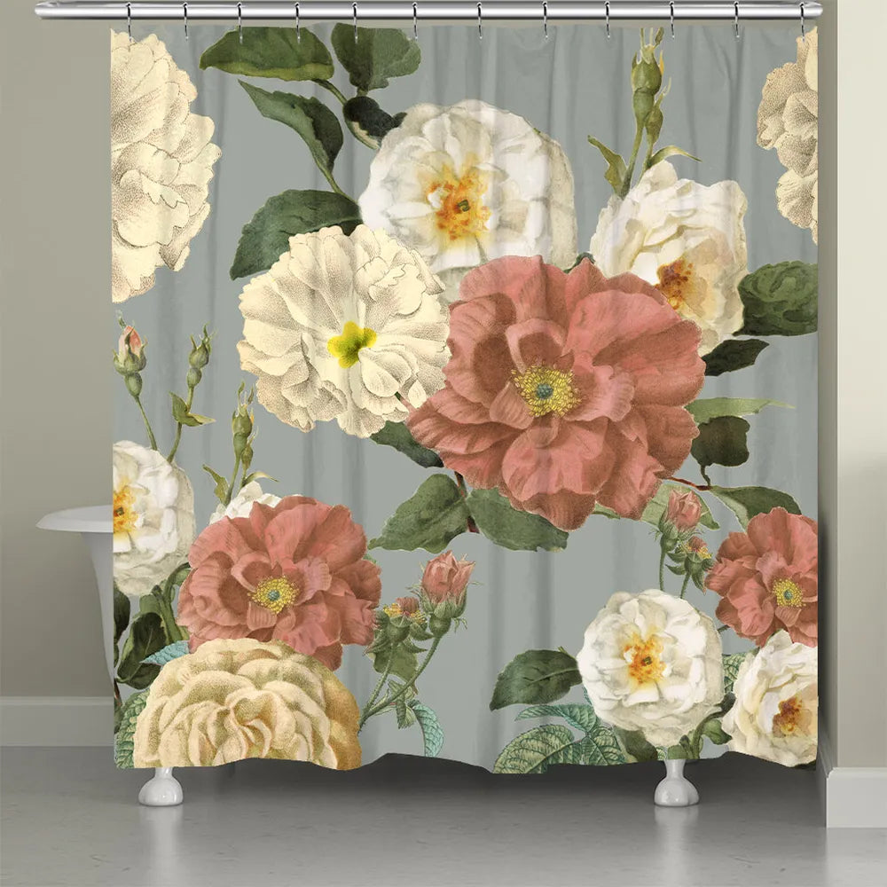 Claire Floral Shower Curtain