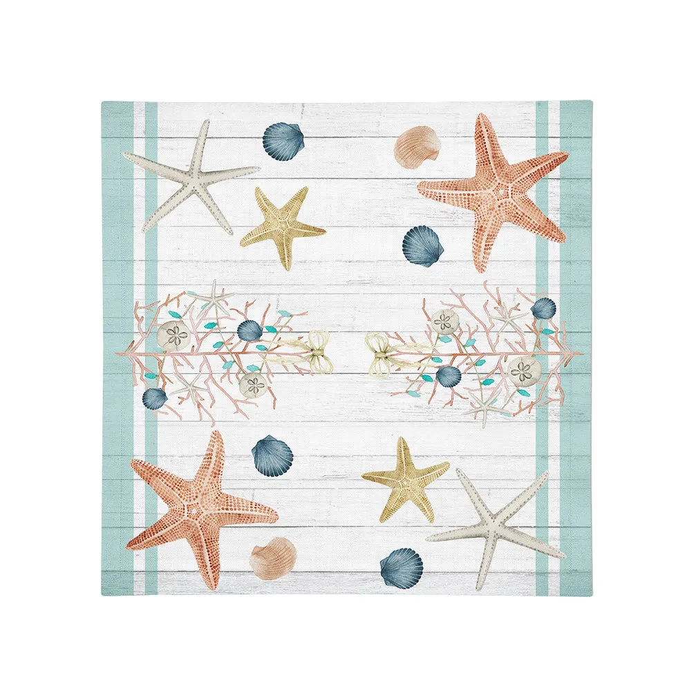 Coastal Christmas Napkin Set of 4