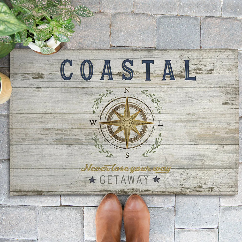 Coastal Getaway Outdoor Door Mat