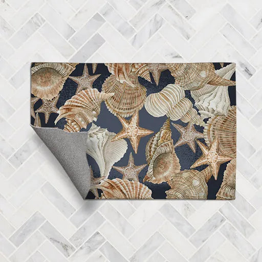 Coastal Greetings Chenille Accent Rug