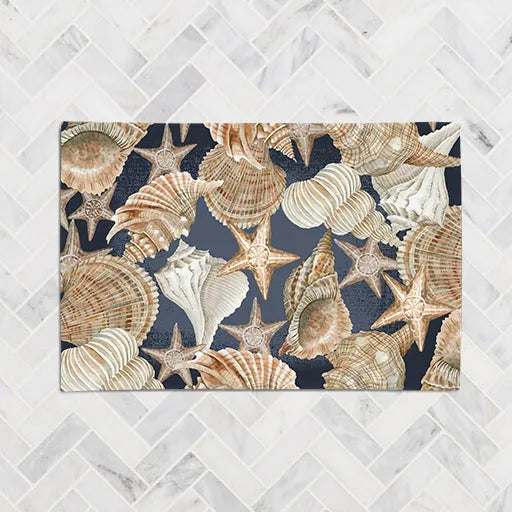 Coastal Greetings Chenille Accent Rug