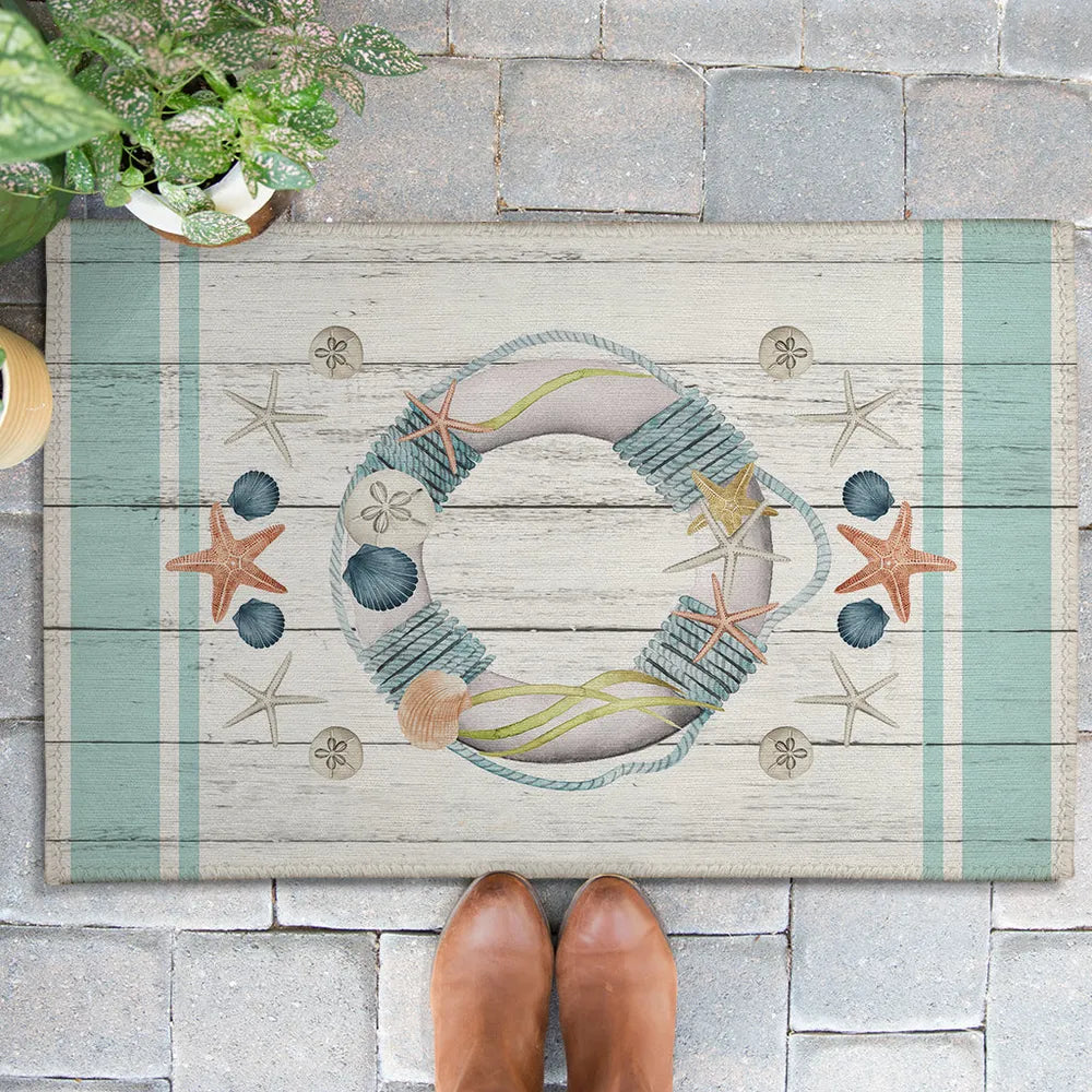 Coastal Reef Outdoor Door Mat