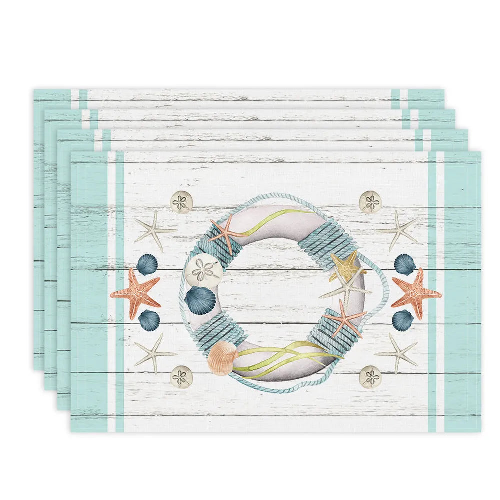 Coastal Reef Placemat Set