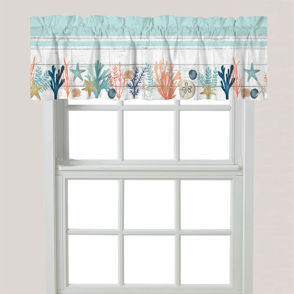 Coastal Reef Window Valance