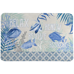 Coastal Spa Memory Foam Rug