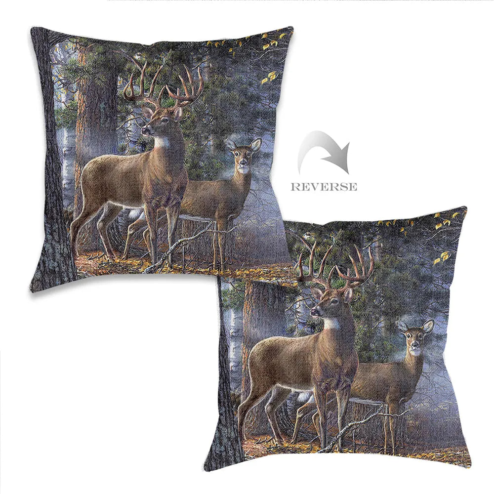 Cold Snap Indoor Woven Decorative Pillow