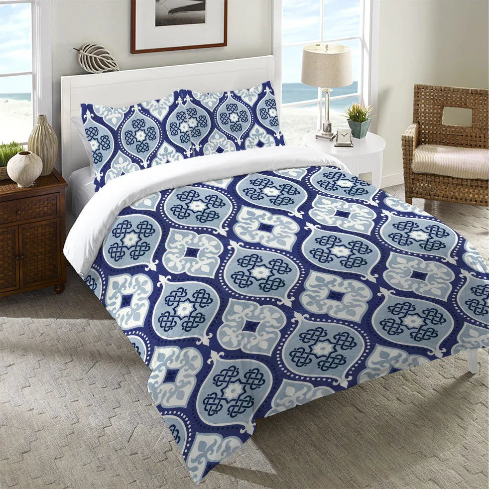 Cool Mood Indigo Duvet Cover 