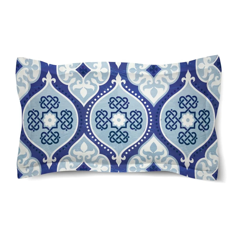 Cool Mood Indigo Duvet Sham