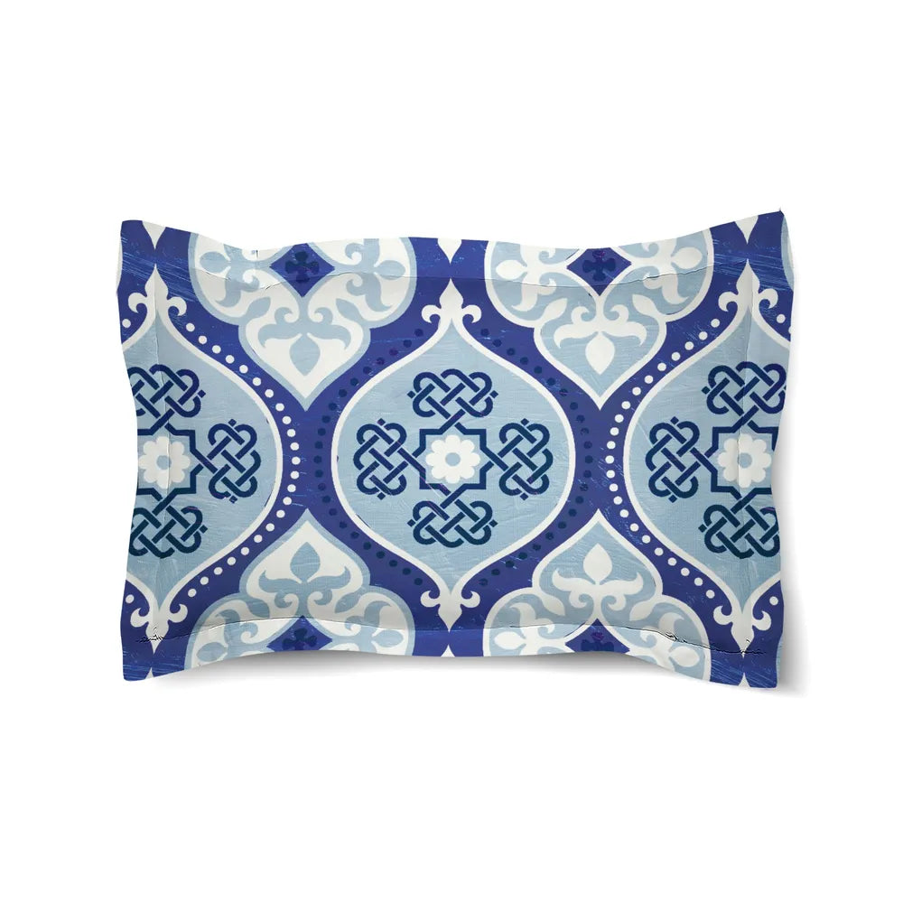 Cool Mood Indigo Duvet Sham