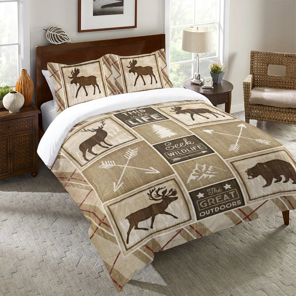 Country Cabin Duvet Cover 