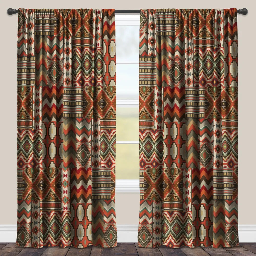 Country Mood Navajo Room Darkening Window Panel 