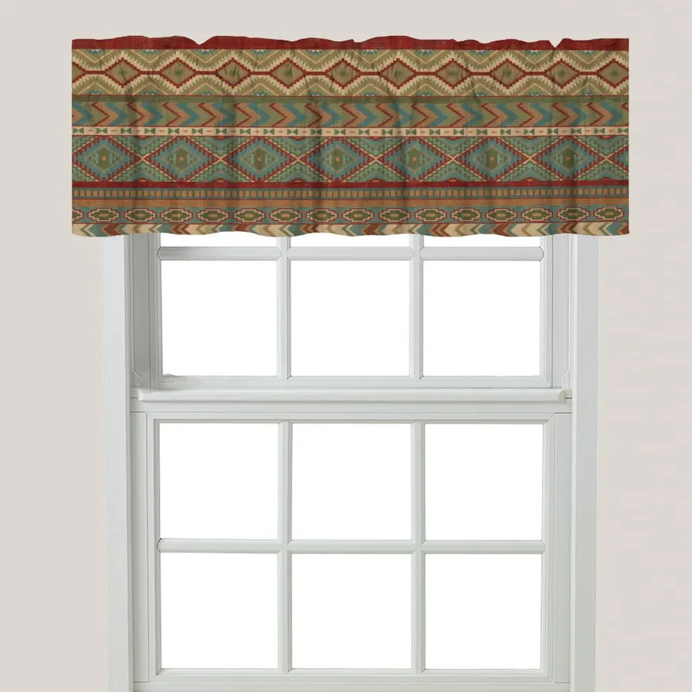 Country Mood Sage Window Valance
