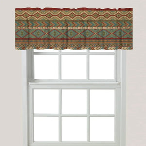 Country Mood Sage Window Valance