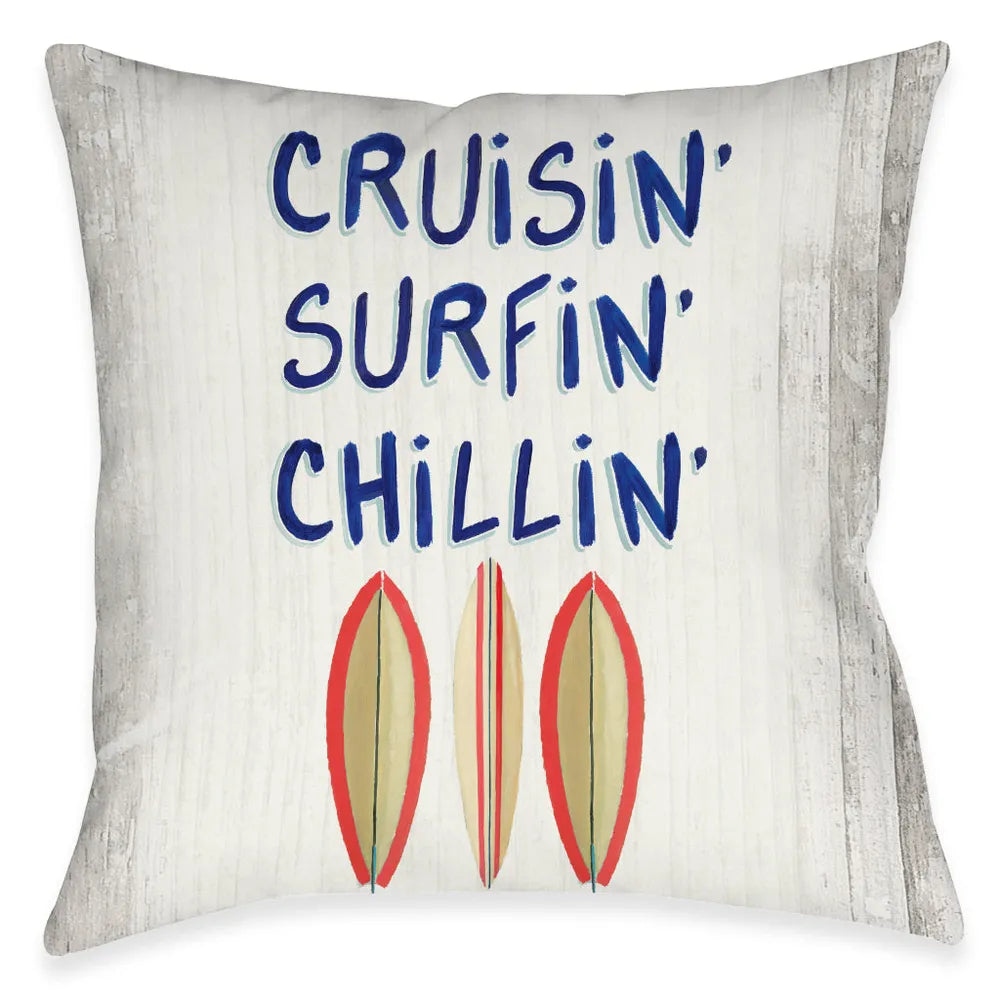 Cruisin' Outdoor Decorative Pillow