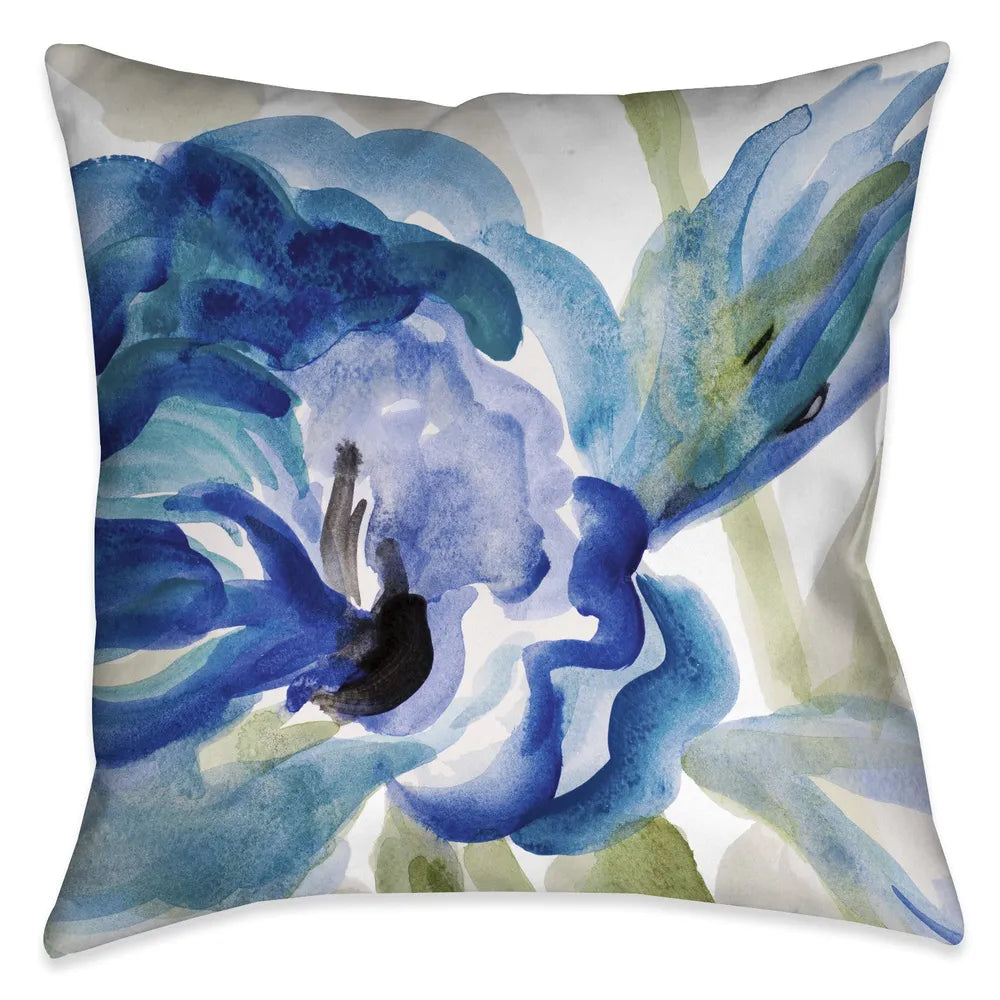 Delicate Blue Indoor Decorative Pillow