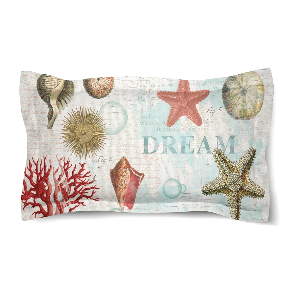 Dream Beach Shells Duvet Sham