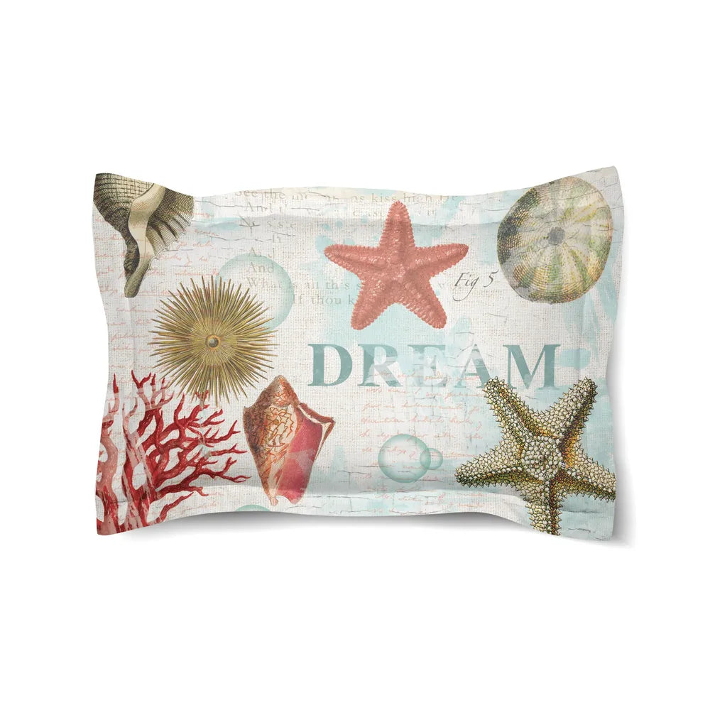 Dream Beach Shells Duvet Sham