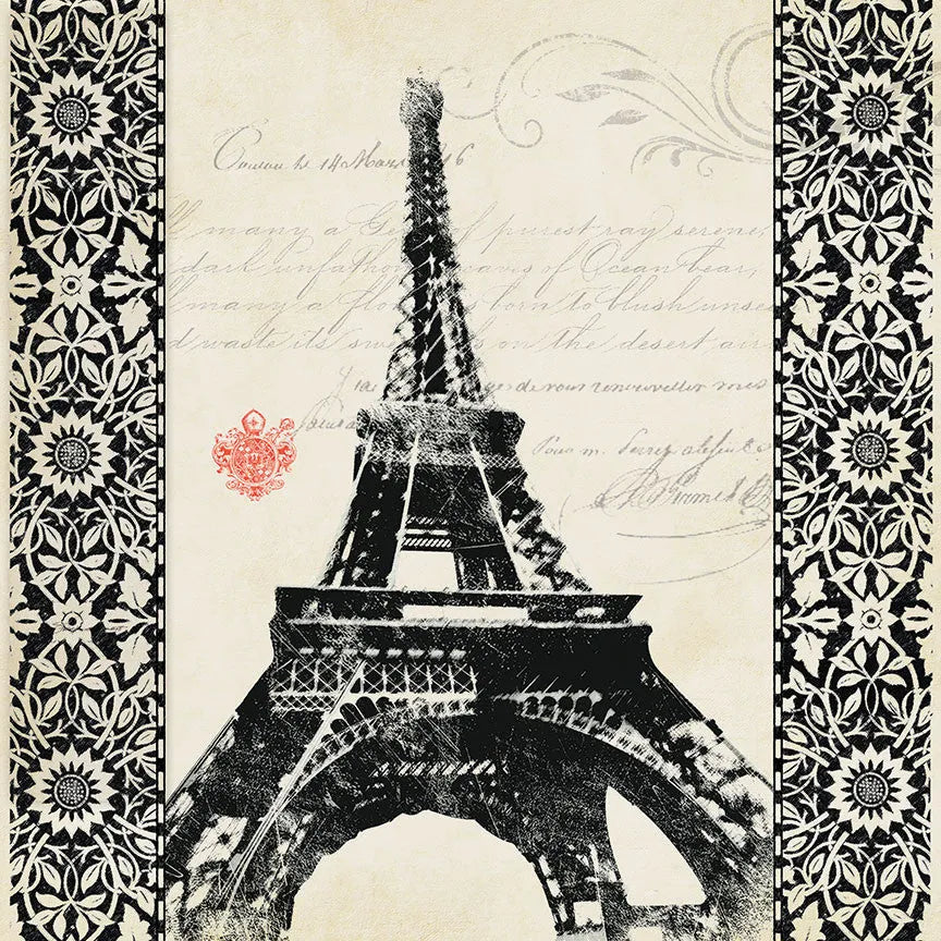 Eiffel Tower Duvet Cover 