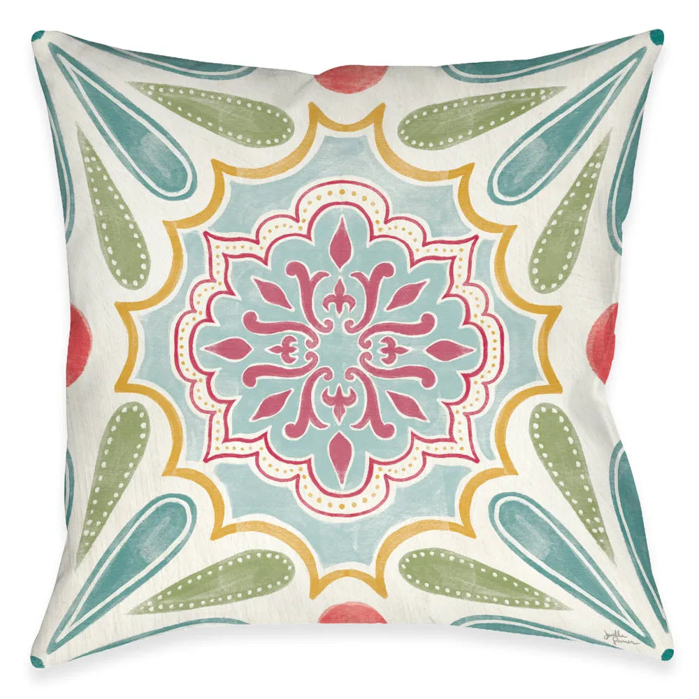 Elegant Floral Indoor Decorative Pillow