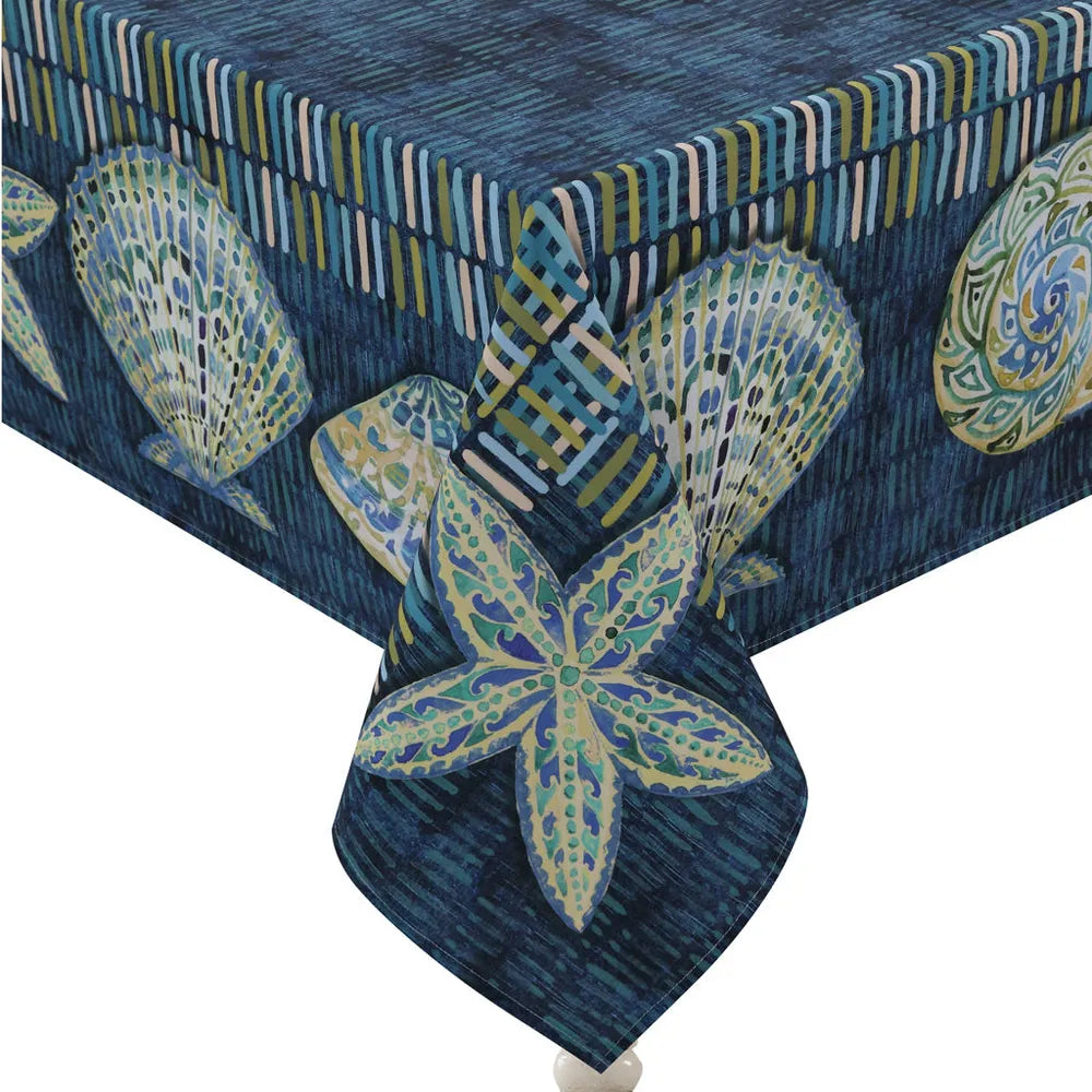 Embellished Shells Tablecloth