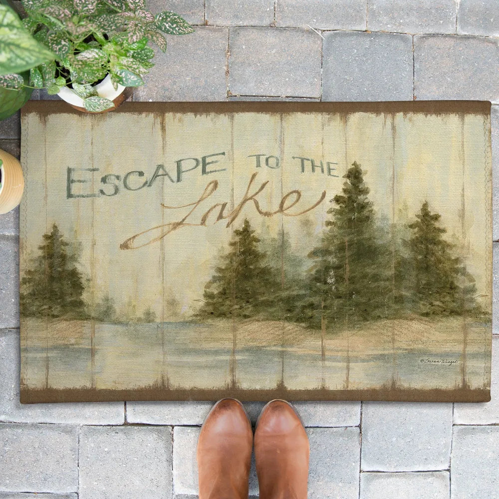 Escape to the Lake Outdoor Doormat