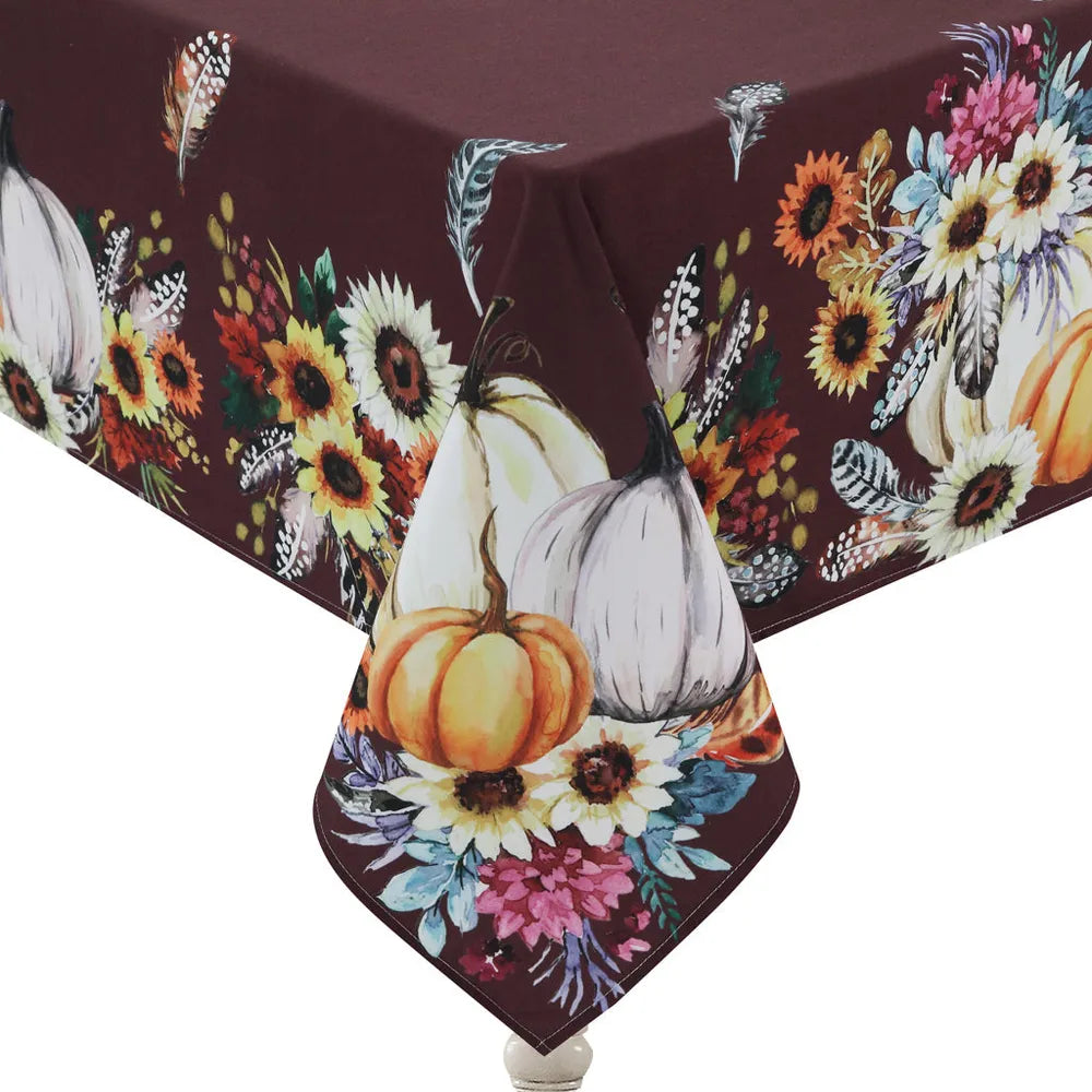 Fall Feathers Tablecloth
