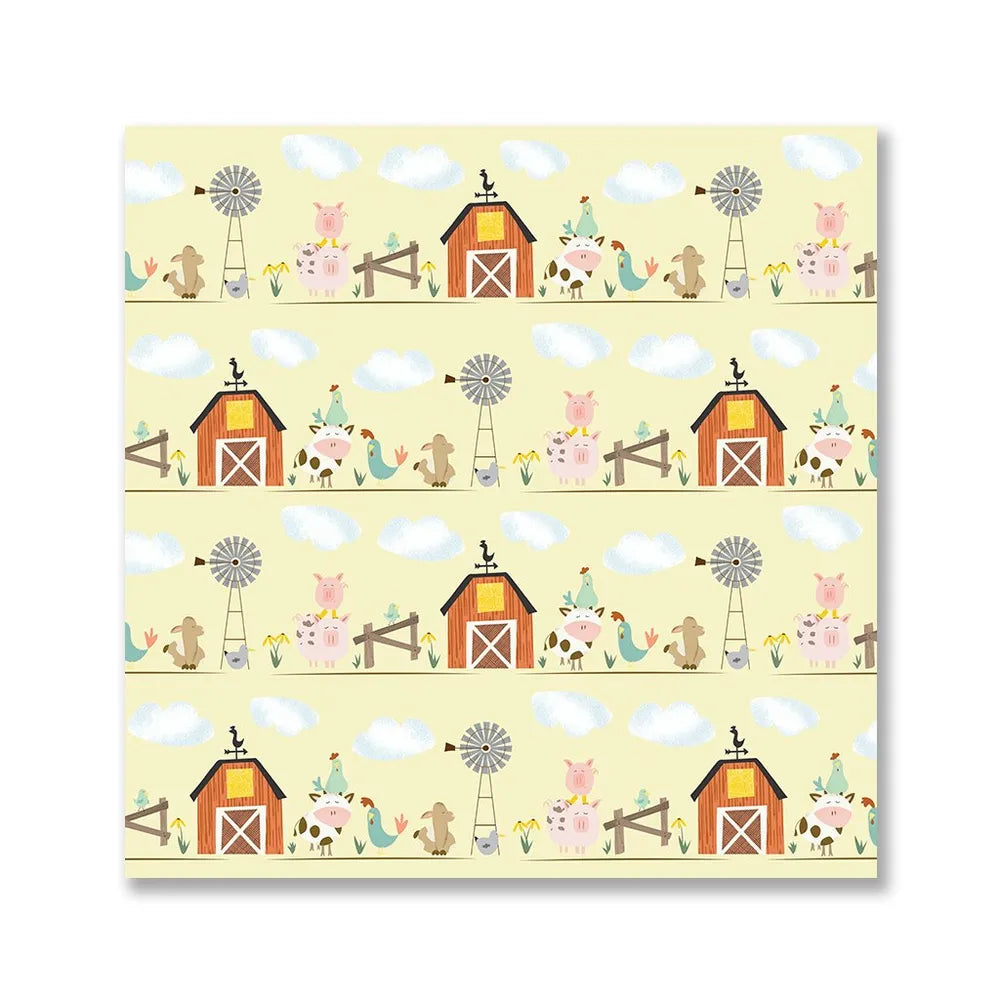 Farm Yard Gathering Comforter