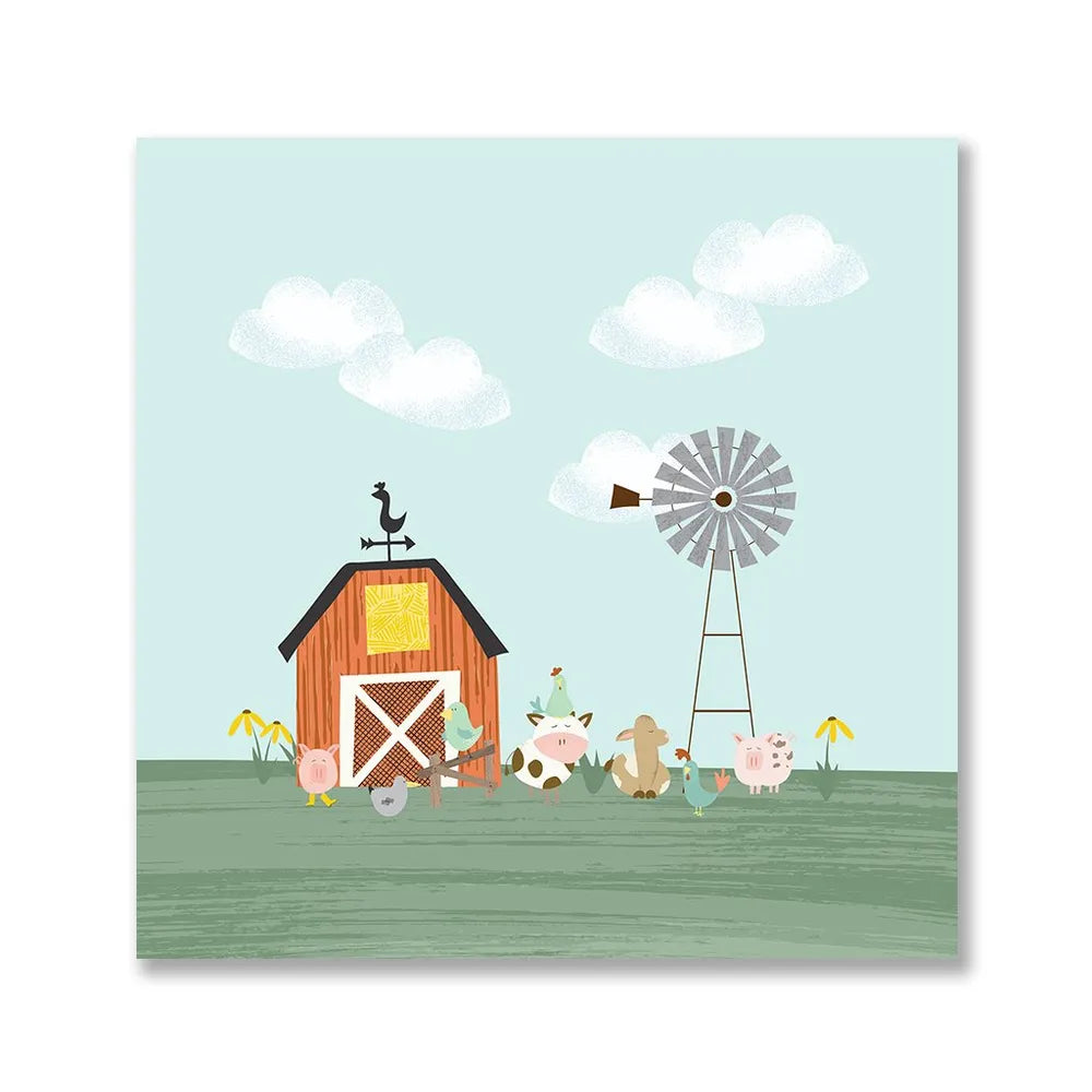 Farm Yard Family Comforter