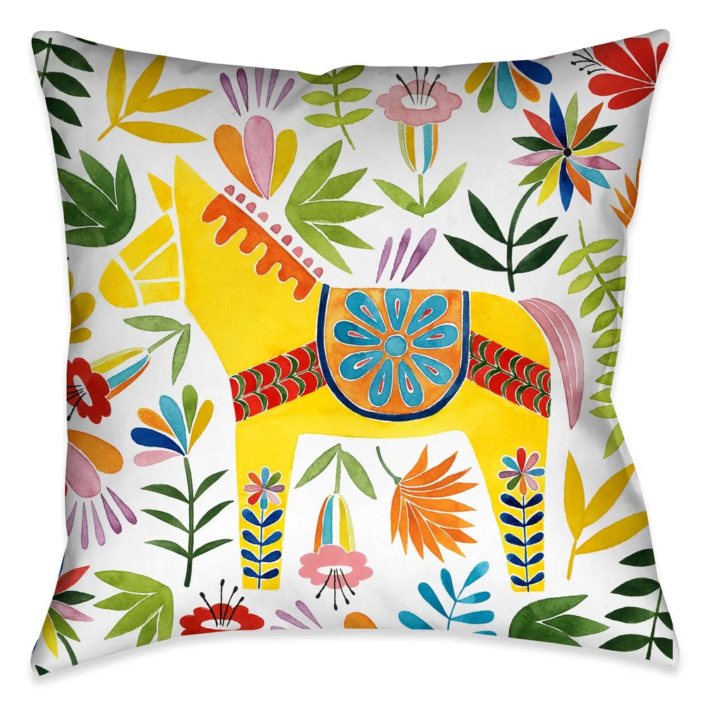 Fiesta Animal II Outdoor Decorative Pillow