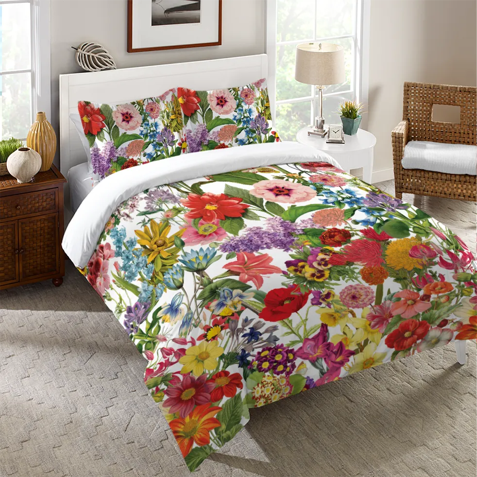 Floral Jumble Duvet Cover 
