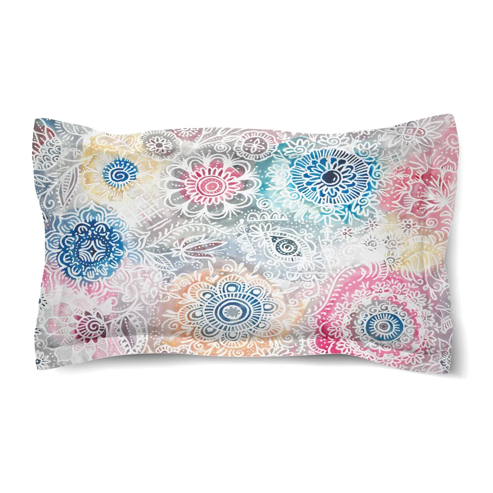 Floral Sketch Comforter Sham