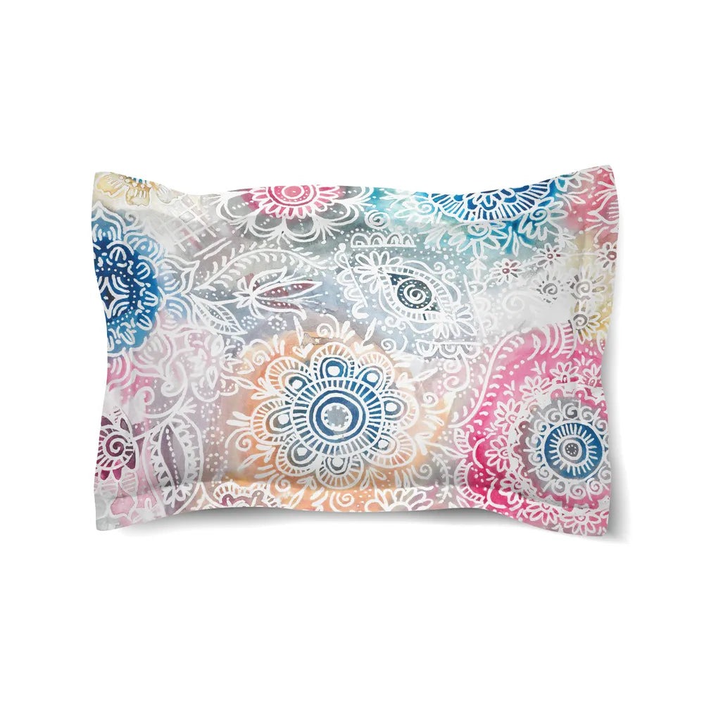 Floral Sketch Comforter Sham