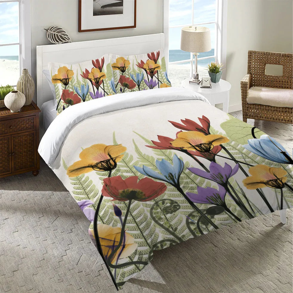 Flourishing Botanicals Duvet Cover 