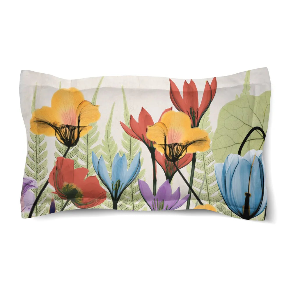 Flowers and Ferns Duvet Sham