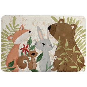 Forest Family Memory Foam Rug