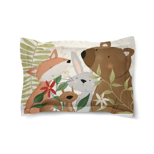 Forest Family Comforter Sham