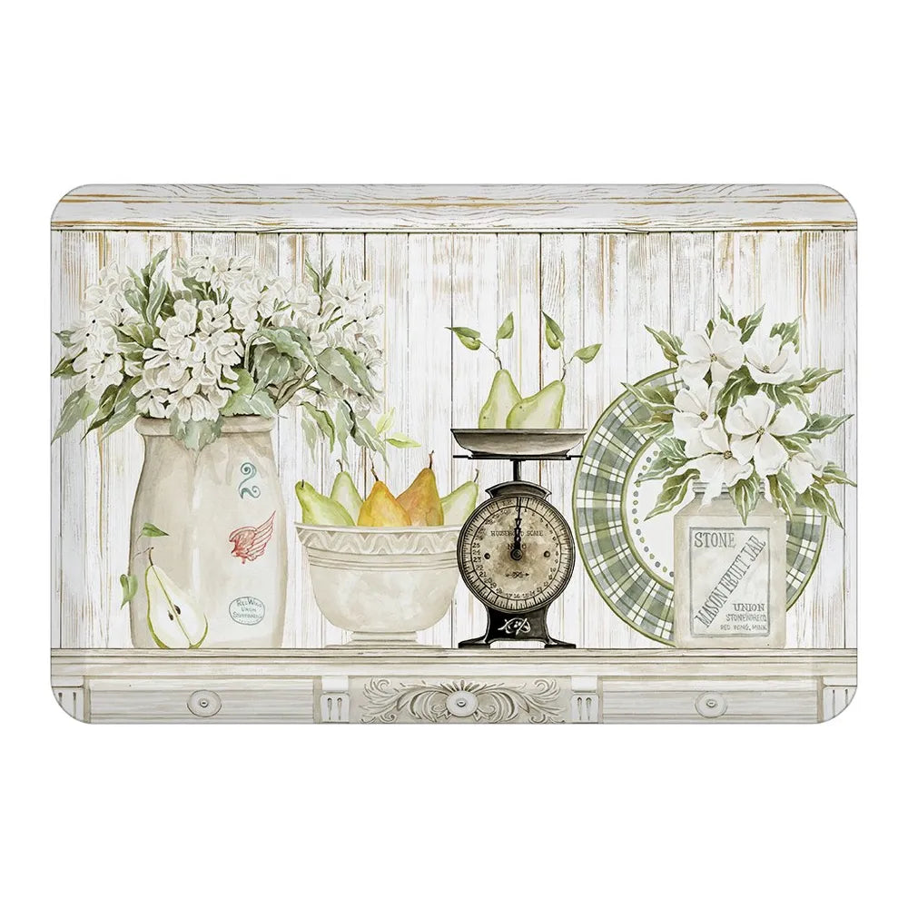 French Pears Kitchen Mat