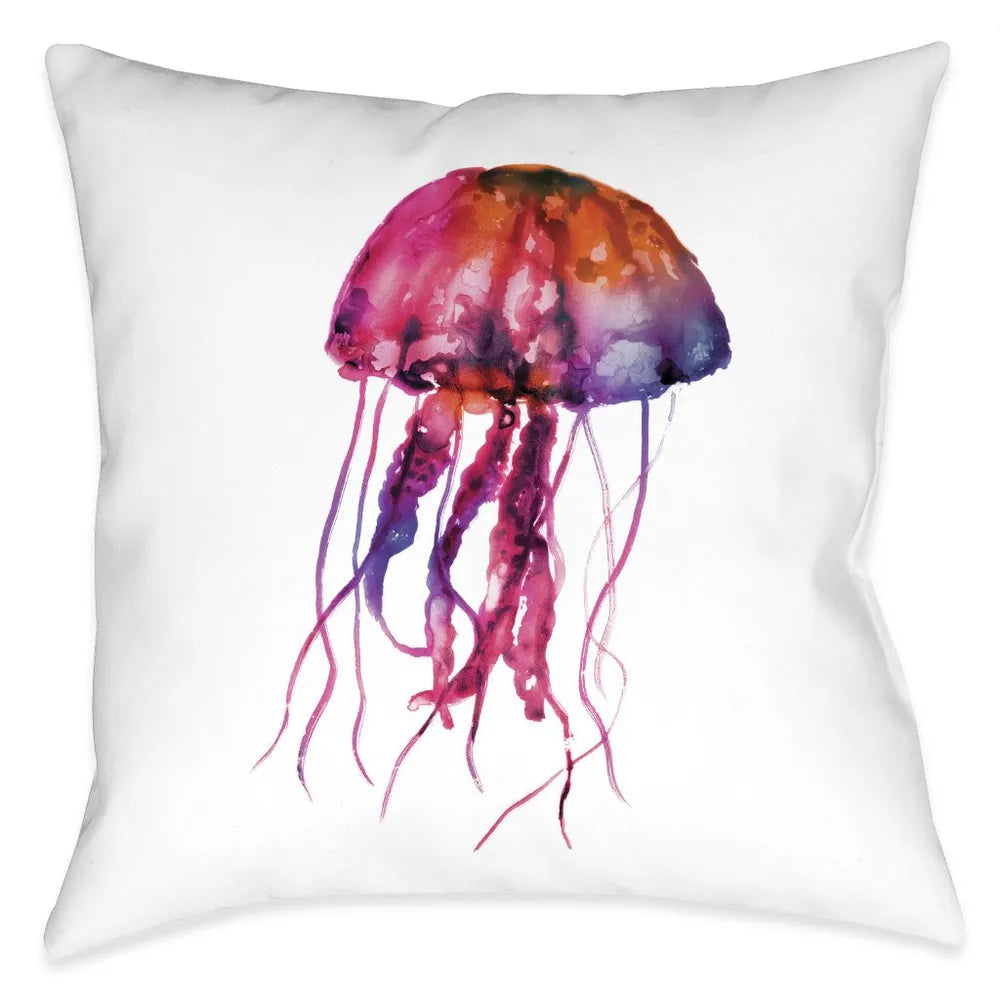Galaxy Jellyfish Indoor Decorative Pillow