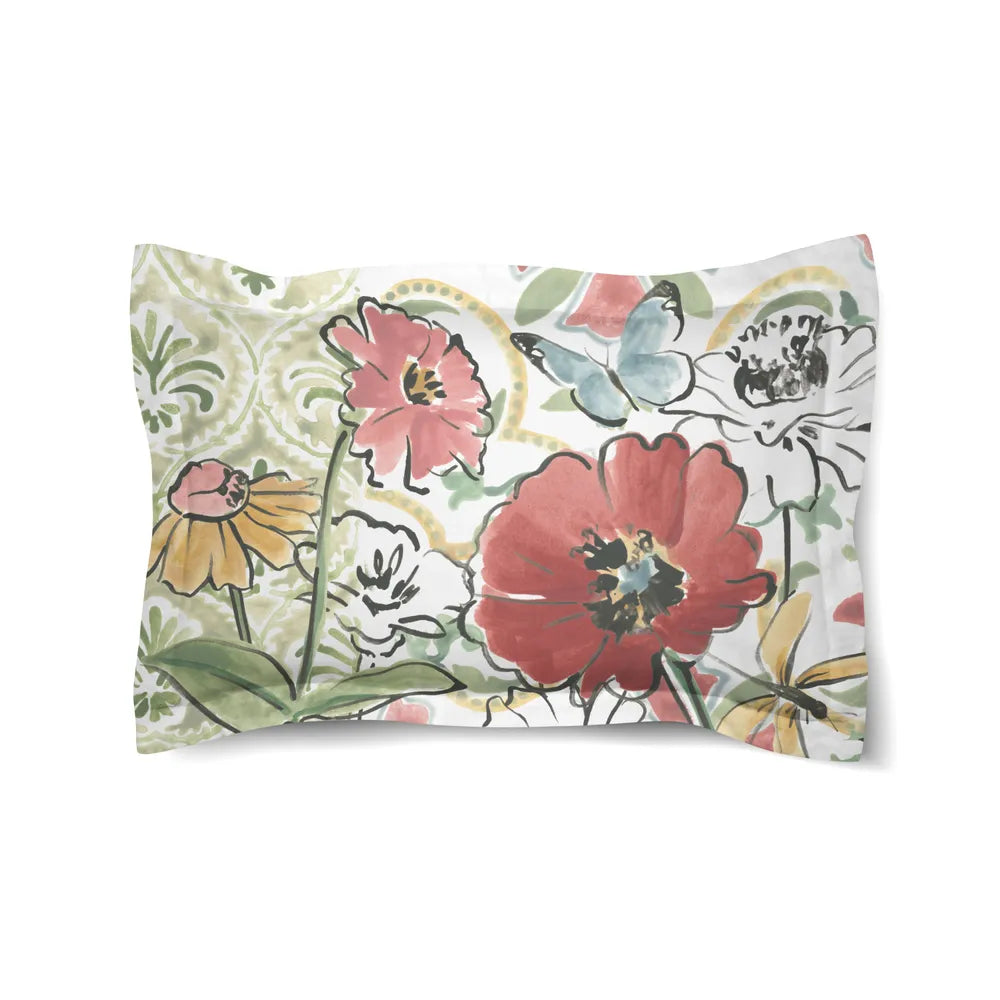 Garden Filigree Bloom Comforter Sham